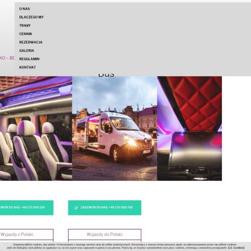 Warszawa - przewóz osób