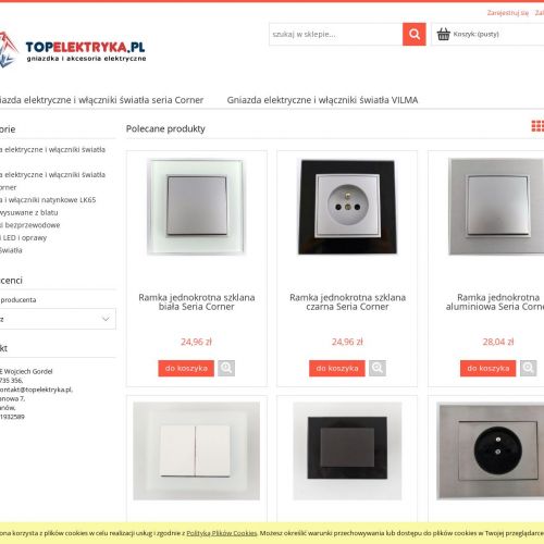 Gniazda elektryczne vilma