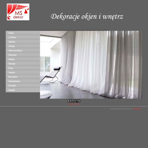 Sklep z firanami w Warszawie