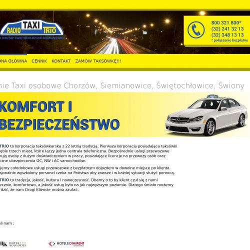 Chorzów - siemianowice taxi