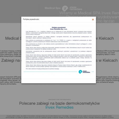 Kąpiel odkwaszająca - Kielce