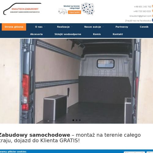 Warszawa - zabudowa drzwi busa