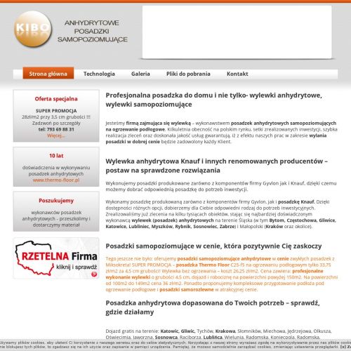 Wylewki anhydrytowe w Częstochowie