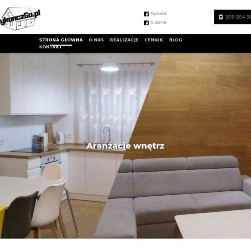 Malowanie ścian - myszków