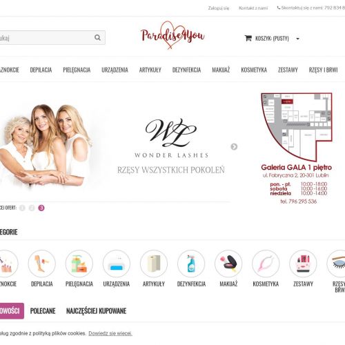 Lublin - rzęsy black feather volume