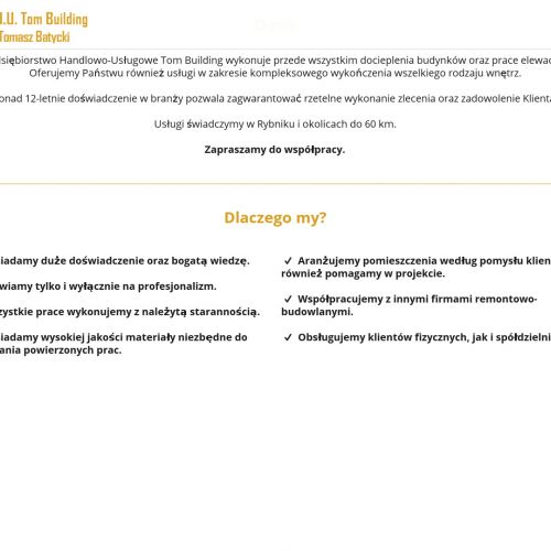 Elewacje budynków Rybnik