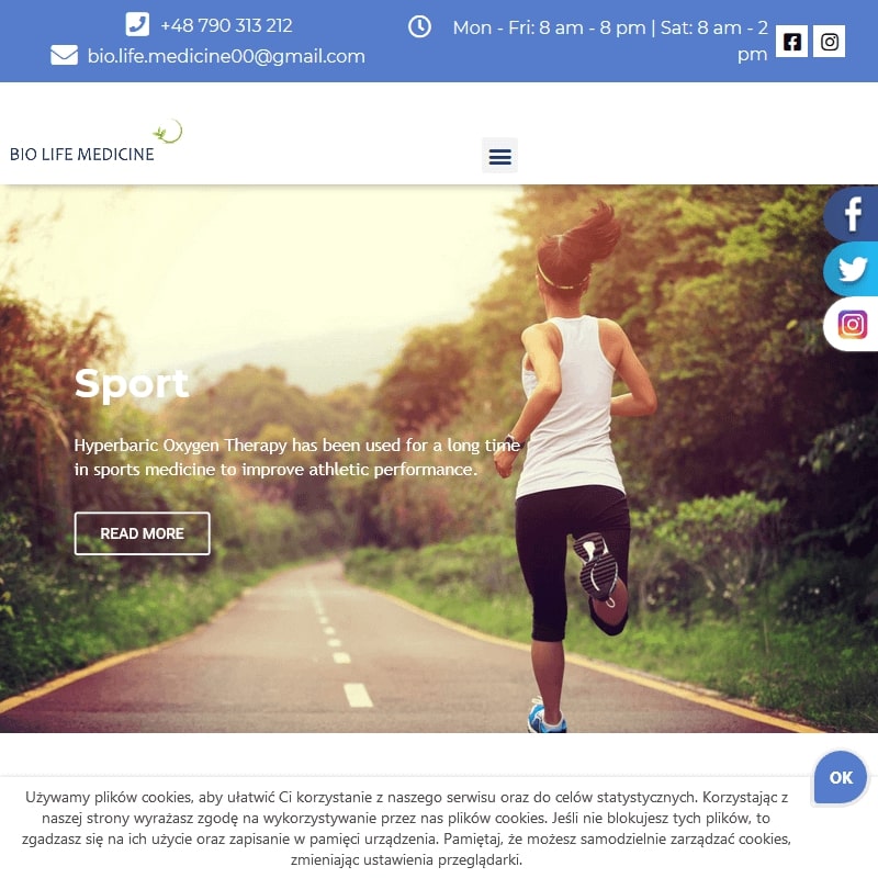 Kraków - tlenoterapia