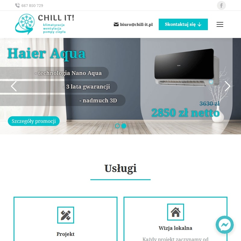 Klimatyzacja łomianki