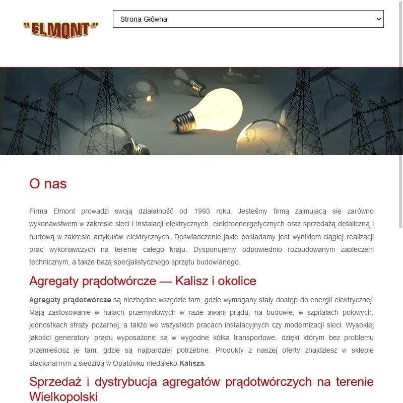 Opatówek - agregaty prądotwórcze z automatycznym przełączaniem