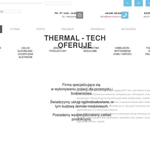 Metalowe osłony izolacji