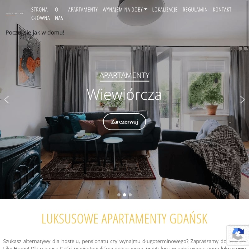 Apartament na doby Gdańsk