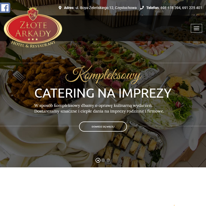 Catering na szkolenie firmowe w Kłobucku