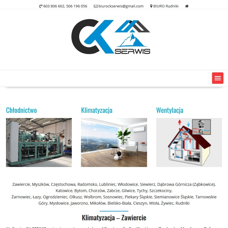 Wentylacja mechaniczna - Częstochowa