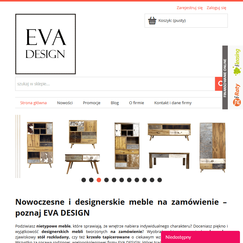 Meble nowoczesne do salonu