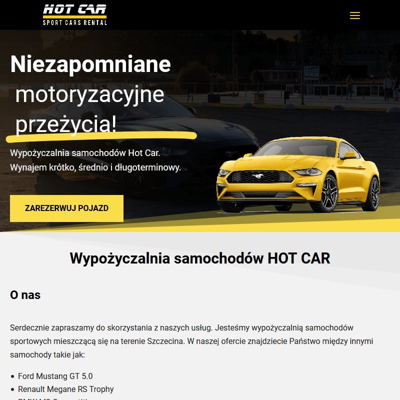 Szczecin - wypożyczalnia aut