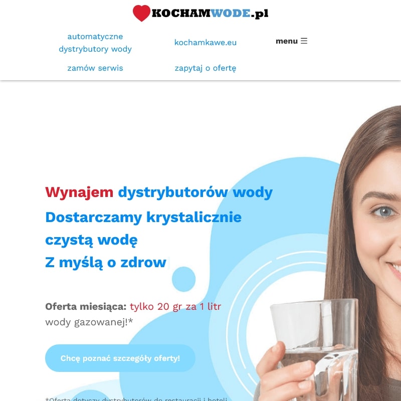 Dystrybutor wody bezbutlowy w Warszawie