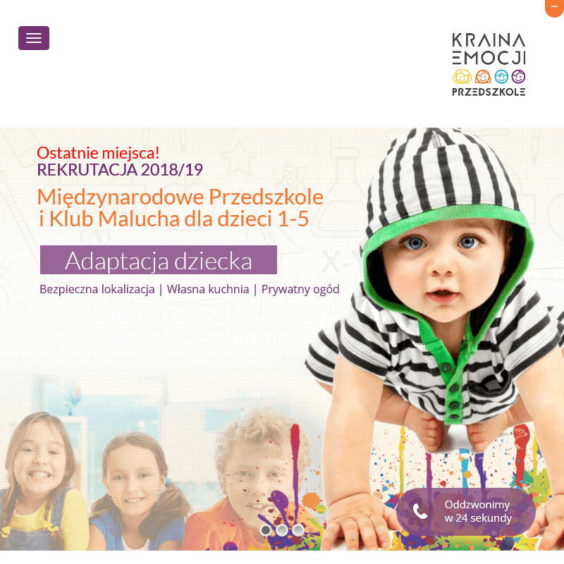 Przedszkole niepubliczne warszawa mokotów w Warszawie