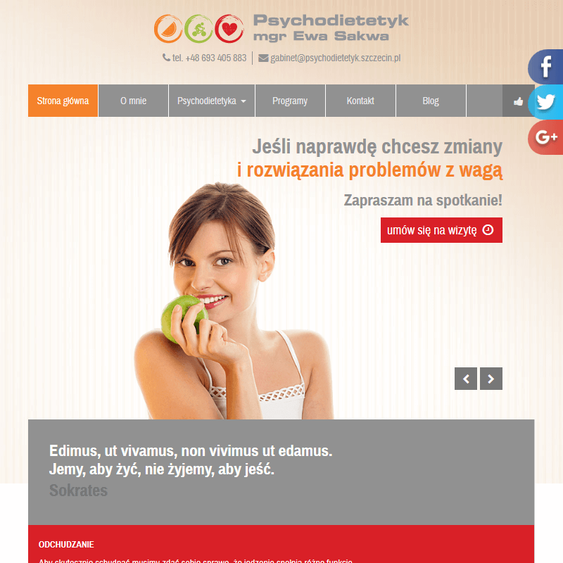 Jedzenie w stresie - Szczecin