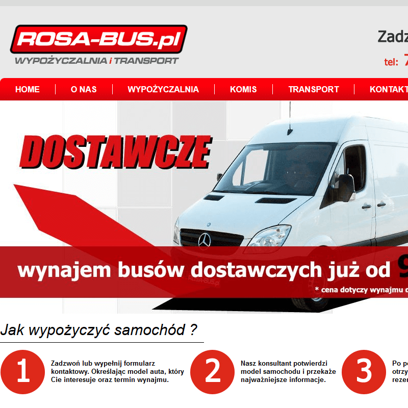 Wynajem aut dostawczych radom cena