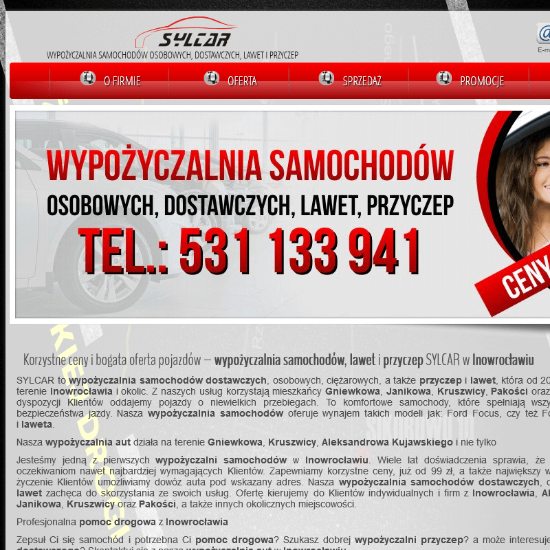 Kruszwica - wypożyczalnia busów