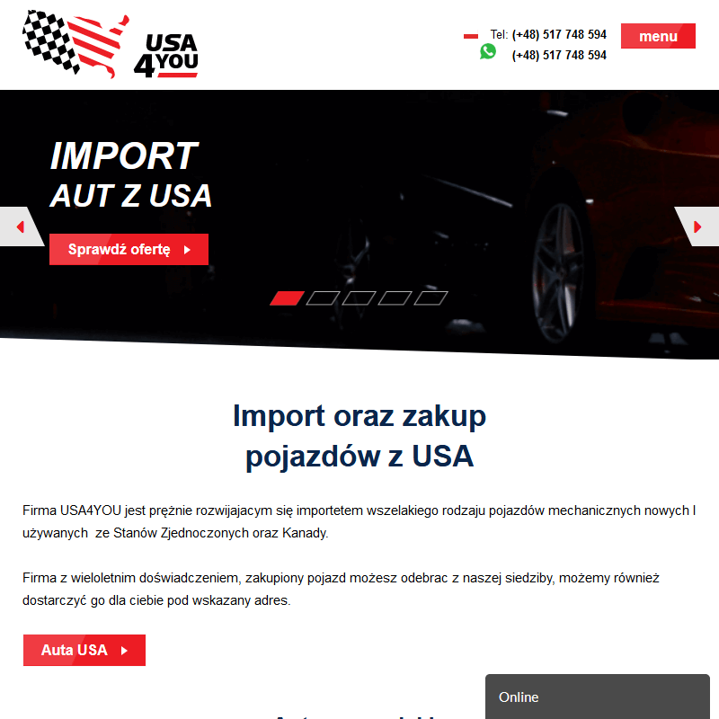 Import pojazdów usa w Kielcach
