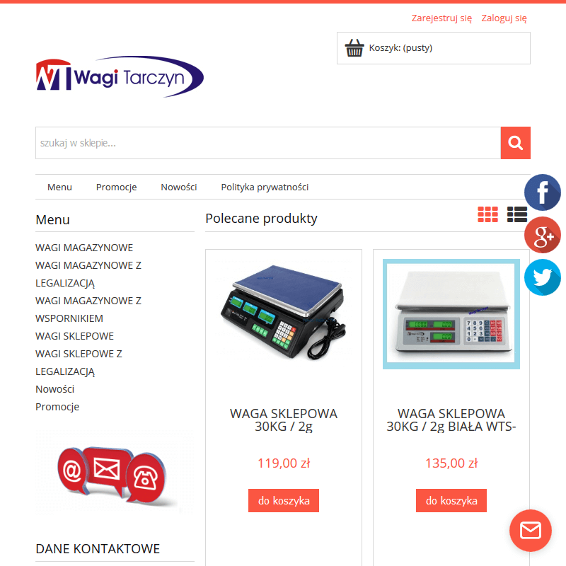 Waga elektroniczna z homologacją