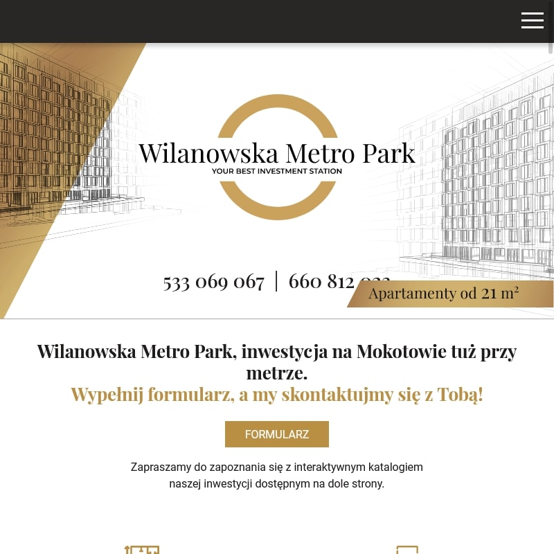 Warszawa - mieszkania przy metrze wilanowska