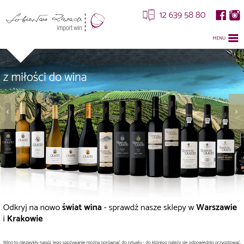 Kraków - importer wina sklep